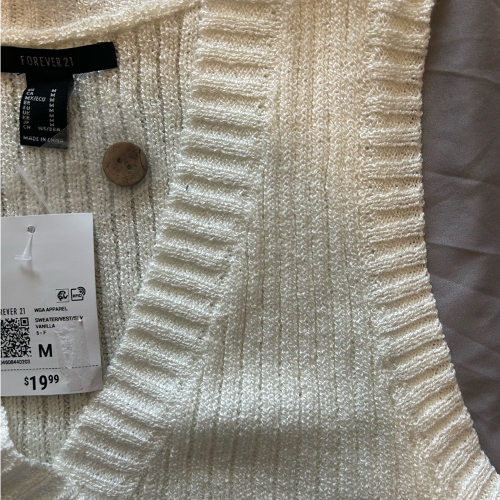 NWT🤩 F21 Sweater/ vest for women - Picture 2 of 6